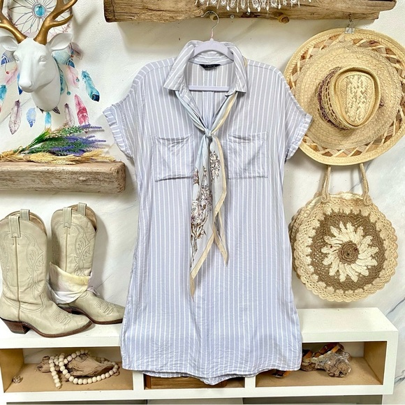 Denver Hayes Dresses & Skirts - Comfy stripe Market summer boho dress w resort vacay cruise vibe